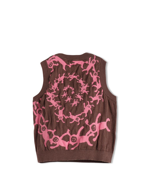 [江南布衣婴童]22春装男女童婴幼儿毛衫背心YMB302550 商品图4