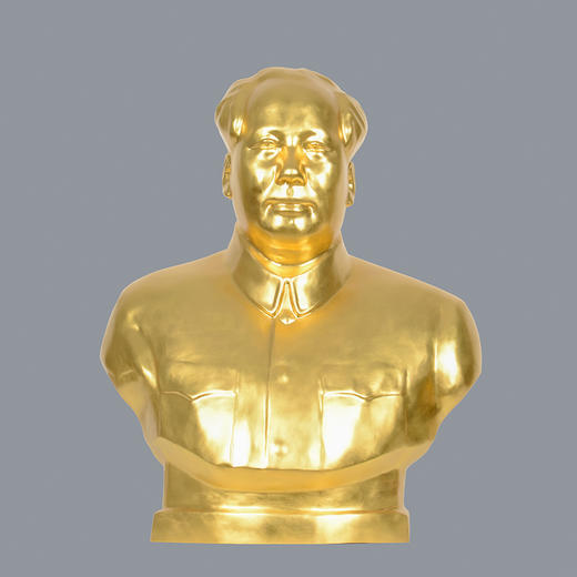 宇达青铜摆件 雕塑家作品《毛泽东主席》艺术装饰摆件 商品图0