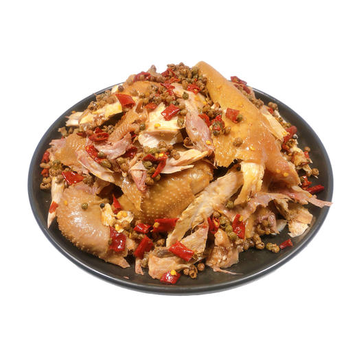 鸿百年手撕椒麻鸡整只500g 商品图1