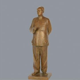 宇达青铜摆件 孙绍群作品《中南海1971》艺术装饰摆件  高59cm