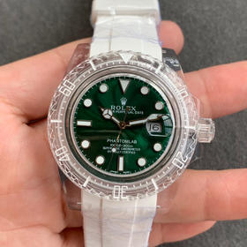 KZ幻影实验室改装劳力士透明水鬼 水晶壳