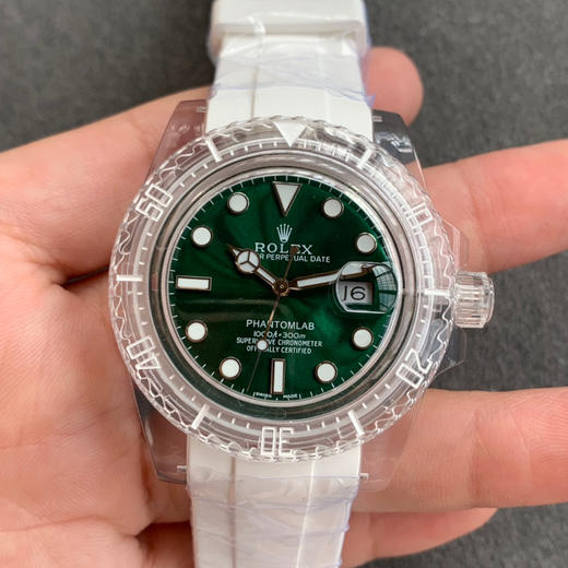 KZ幻影实验室改装劳力士透明水鬼 水晶壳 商品图0