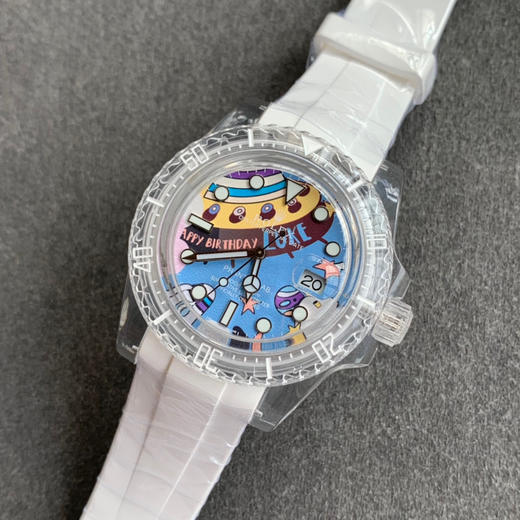 KZ幻影实验室改装劳力士透明水鬼 水晶壳 商品图8