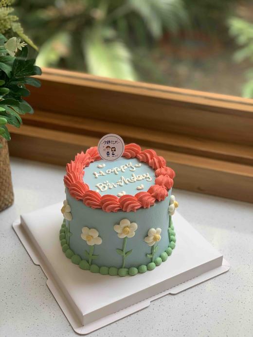 四寸小清新奶油蛋糕 下单前请仔细阅读商品详情 商品图0