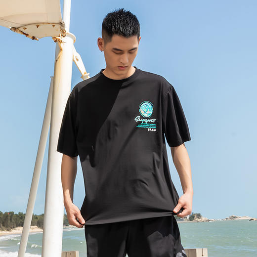 【线下同款 100%纯棉宽松 】赛琪百搭运动短袖11248S 商品图5