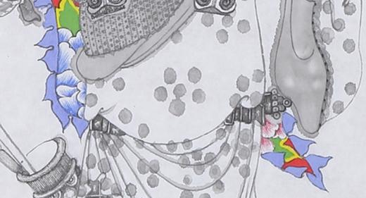 沈鹏 | 《祖孙三代》 34cm×68cm 商品图5