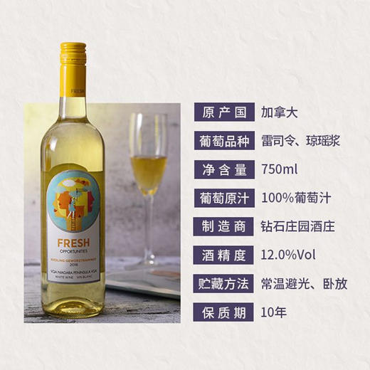 加拿大干白葡萄酒 高奢小众酒庄 橡木桶酿造 获众多国际大奖 核心产区 原瓶原装进口 多款 |百里食 商品图2
