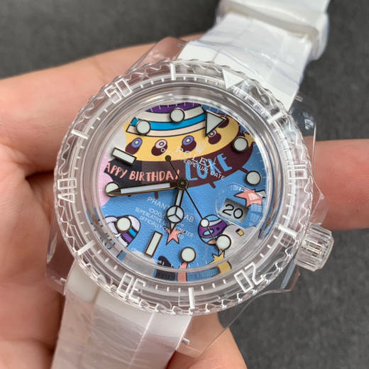 KZ幻影实验室改装劳力士透明水鬼 水晶壳 商品图2