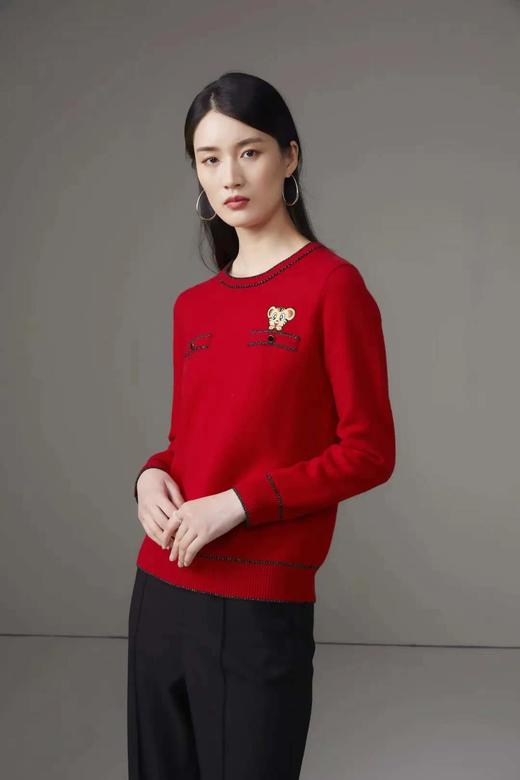 皮皮狗女式圆领锦标套衫8245210818 商品图2