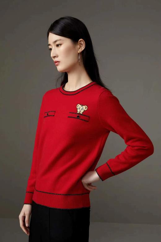 皮皮狗女式圆领锦标套衫8245210818 商品图4