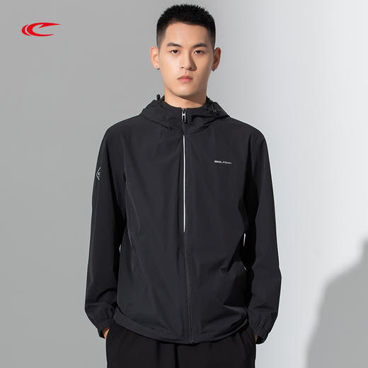 【线下同款 经典纯色 休闲运动皆宜】赛琪薄款男士运动风衣212007 商品图3