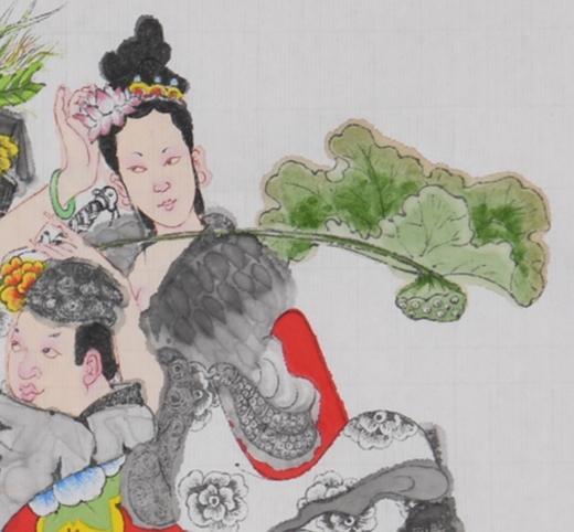 沈鹏 | 《八仙祝寿》 34cm×68cm 商品图3