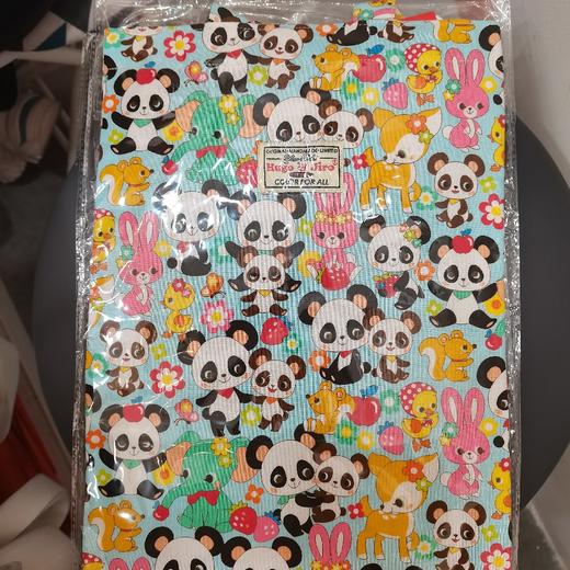HUJI祤集Ditsy手提袋POPOLO熊猫小鹿 商品图0