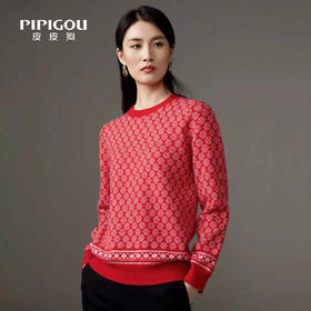 皮皮狗女式圆领套衫8245215828