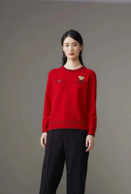 皮皮狗女式圆领锦标套衫8245210818 商品图1