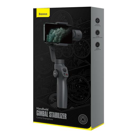 CW-YMS 倍思 Baseus Control手持云台三轴稳定器 深灰色SUYT-0G云台手持防抖拍摄自拍杆自拍视频神器360度旋转跟拍 商品图1