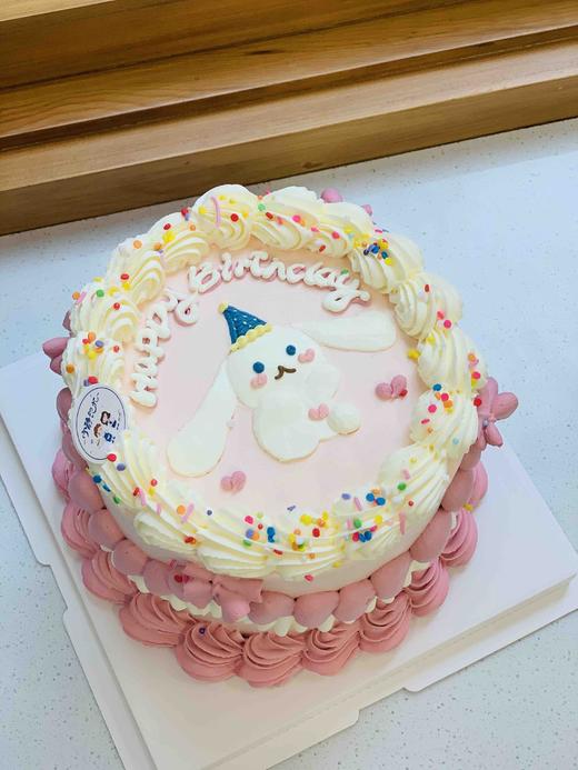 复古手绘兔子奶油蛋糕 下单前请仔细阅读商品详情 商品图0