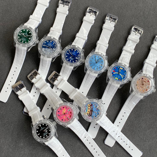 KZ幻影实验室改装劳力士透明水鬼 水晶壳 商品图9