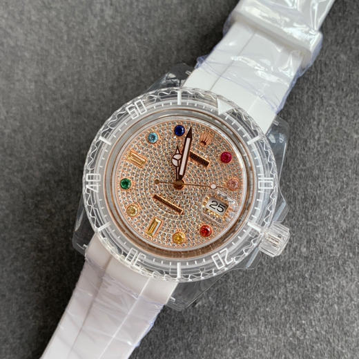 KZ幻影实验室改装劳力士透明水鬼 水晶壳 商品图8