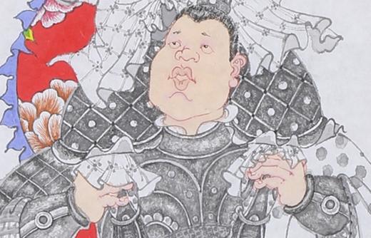 沈鹏 | 《祖孙三代》 34cm×68cm 商品图4