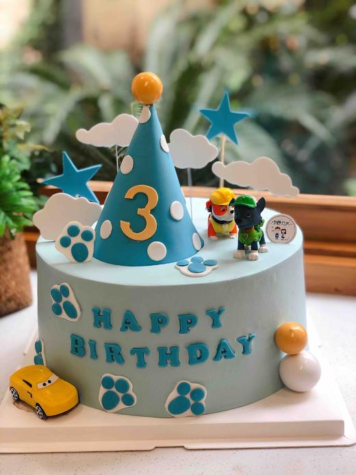 汪汪队立大功奶油蛋糕 下单前请仔细阅读商品详情 商品图0