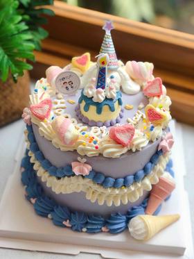 复古奶油蛋糕 下单前请仔细阅读商品详情