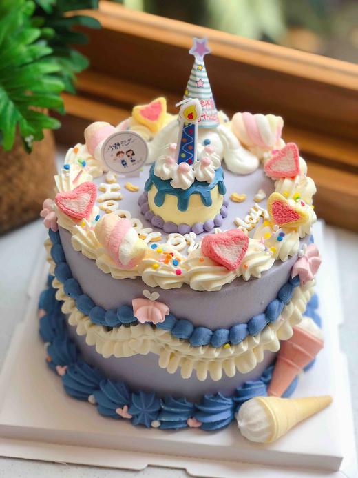 复古奶油蛋糕 下单前请仔细阅读商品详情 商品图0