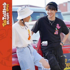 MISHKA印花圆领短袖M21100090M