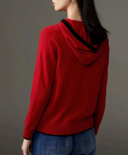 皮皮狗女式提花帽子衫8245210718 商品图2