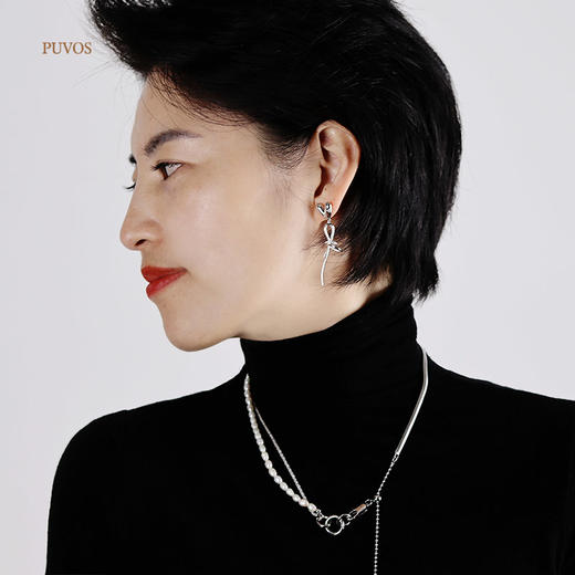预售|PUVOS普沃斯 冷淡风潮酷叠戴项链 .潮快闪[福利品] 商品图4