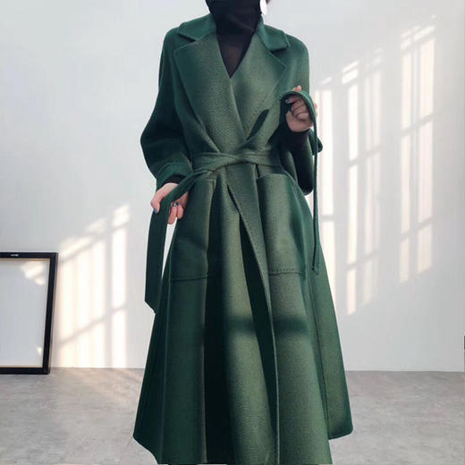 裁缝学苑AG197 双面羊绒大衣纸样双面呢新款女装打版切割样板图 商品图1