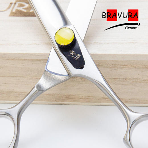 直剪 YLAY-750(左手剪/右手剪)意大利BRAVURAGROOM宠物美容Y系列 商品图2