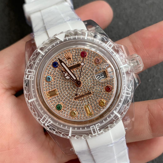 KZ幻影实验室改装劳力士透明水鬼 水晶壳 商品图1