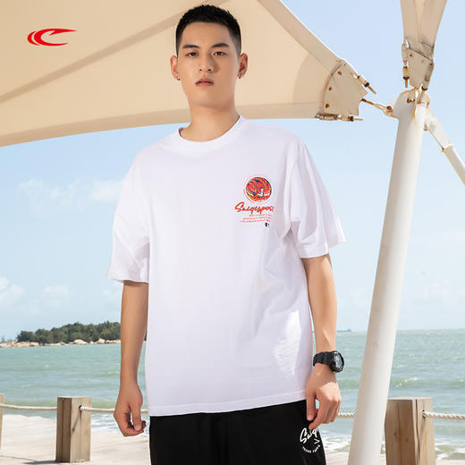 【线下同款 100%纯棉宽松 】赛琪百搭运动短袖11248S 商品图2