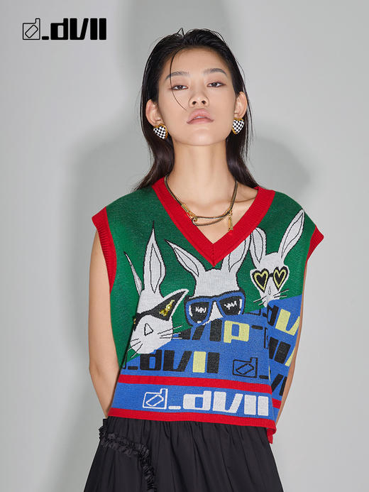 4楼d.dvll品牌4楼嘻哈针织上衣货号9R170016吊牌价1290折后价1161【待调整】 商品图0