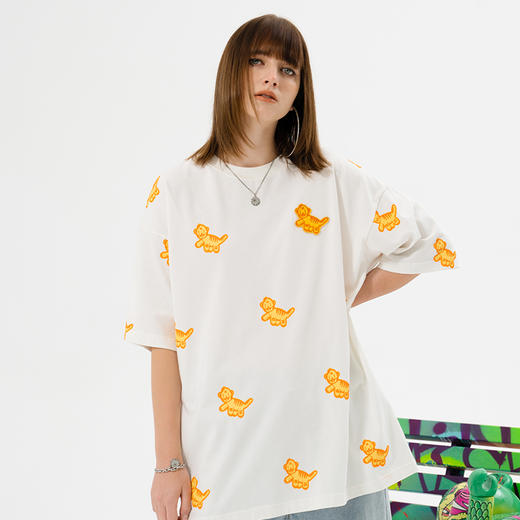 MISHKA圆领短袖T恤M21100091M 商品图2