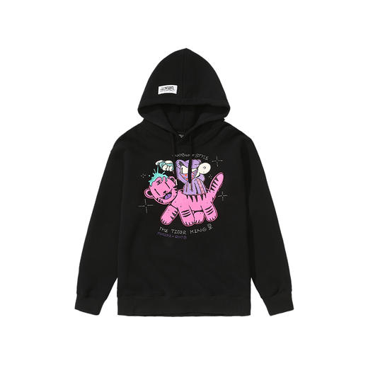 MISHKA印花套头卫衣M21100490M 商品图5
