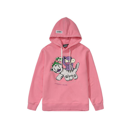 MISHKA印花套头卫衣M21100490M 商品图7