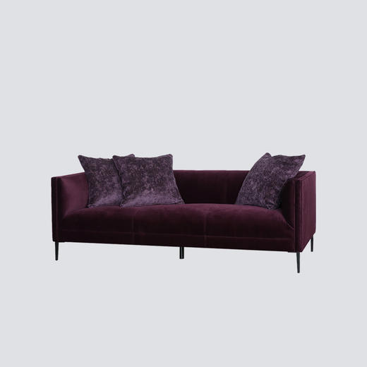 NS家居 nsfurniture软包布艺三人位沙发NSSF-5297-210 KD 商品图0