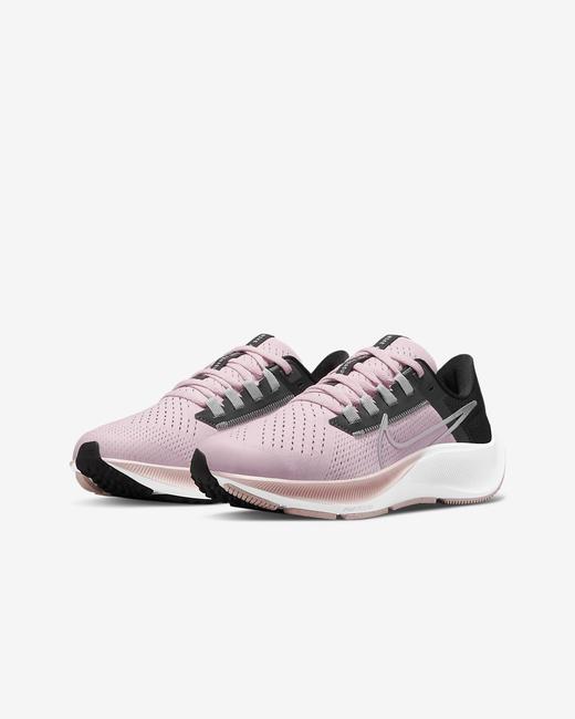 大童款码全！女士基本都能穿！Nike 耐克Air Zoom新款运动鞋 黑粉配色 商品图0