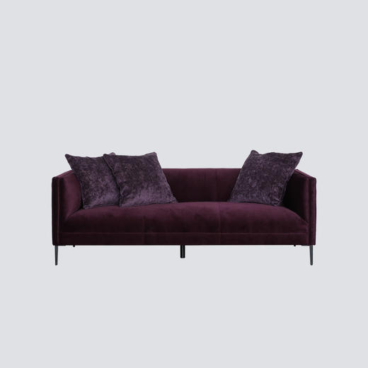 NS家居 nsfurniture软包布艺三人位沙发NSSF-5297-210 KD 商品图1