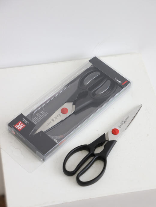 双L人point系列红点不锈钢剪刀厨房多功能剪骨头刀家用 PJ565 商品图0