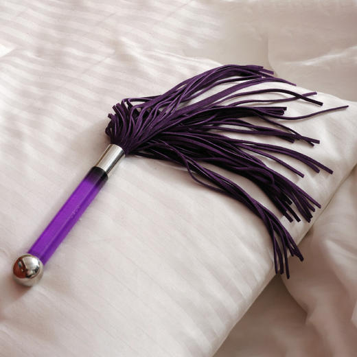 【Yummy精选】leloSENSUA舒桦绒面皮革鞭皮鞭子玩具高潮夫妻女用具SM性工具道具调教床上玩具 商品图0