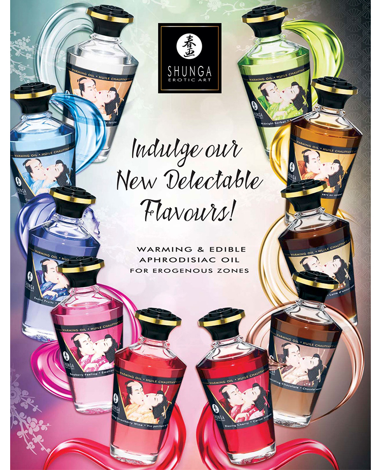 SHUNGA 春画 热感按摩油人体按摩油润滑剂成人男女情趣高潮性用品