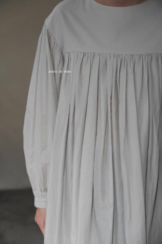 Francesca amam label浅灰/黑连衣裙 商品图6