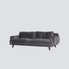 NS家居nsfurniture软包布艺三人位沙发NSSF-5260-60 KD 商品缩略图1