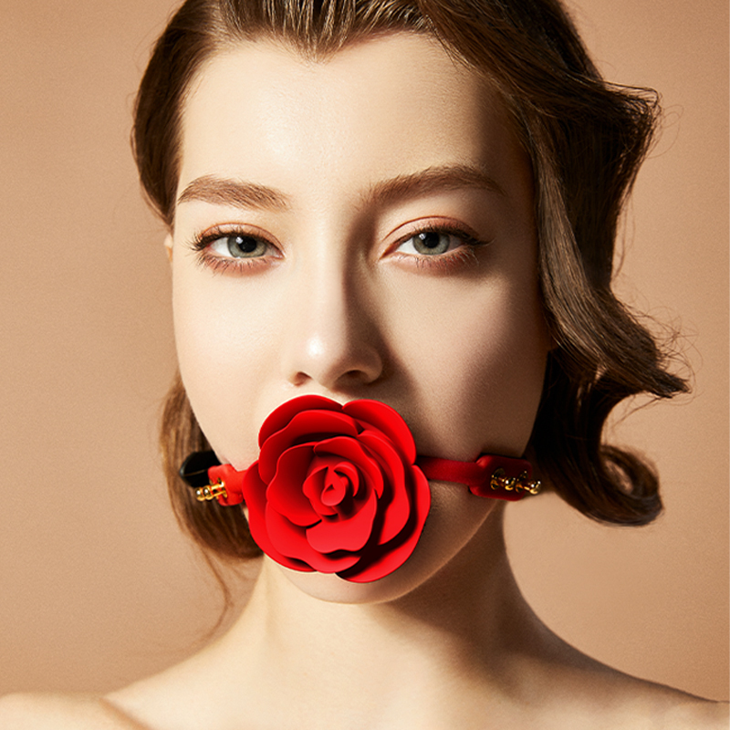 upko 充满禁欲之美的玫瑰口球美国情趣性用具工具玩具女用品激情夫妻调情