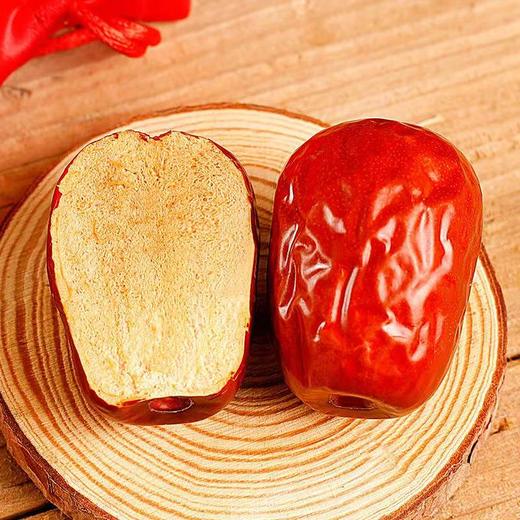 特级新疆大枣大果干果生吃红枣熬粥必备500g/袋 商品图3
