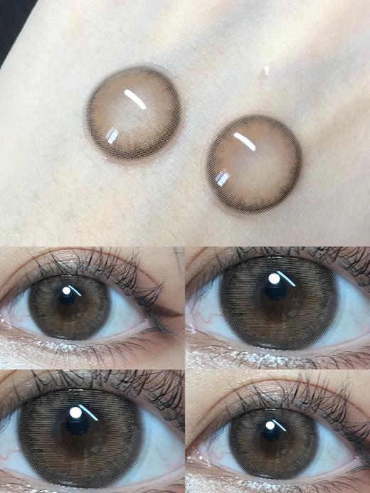 大直径丨柠檬糖棕·Doriscon丨14.5mm（年抛/2片装） 商品图2