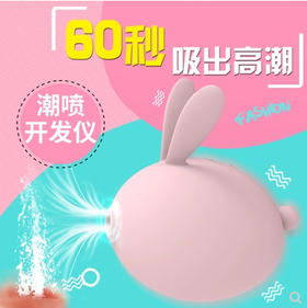 KISSTOY兔子KK震动按摩器g点高潮吮吸自慰器情趣秒潮